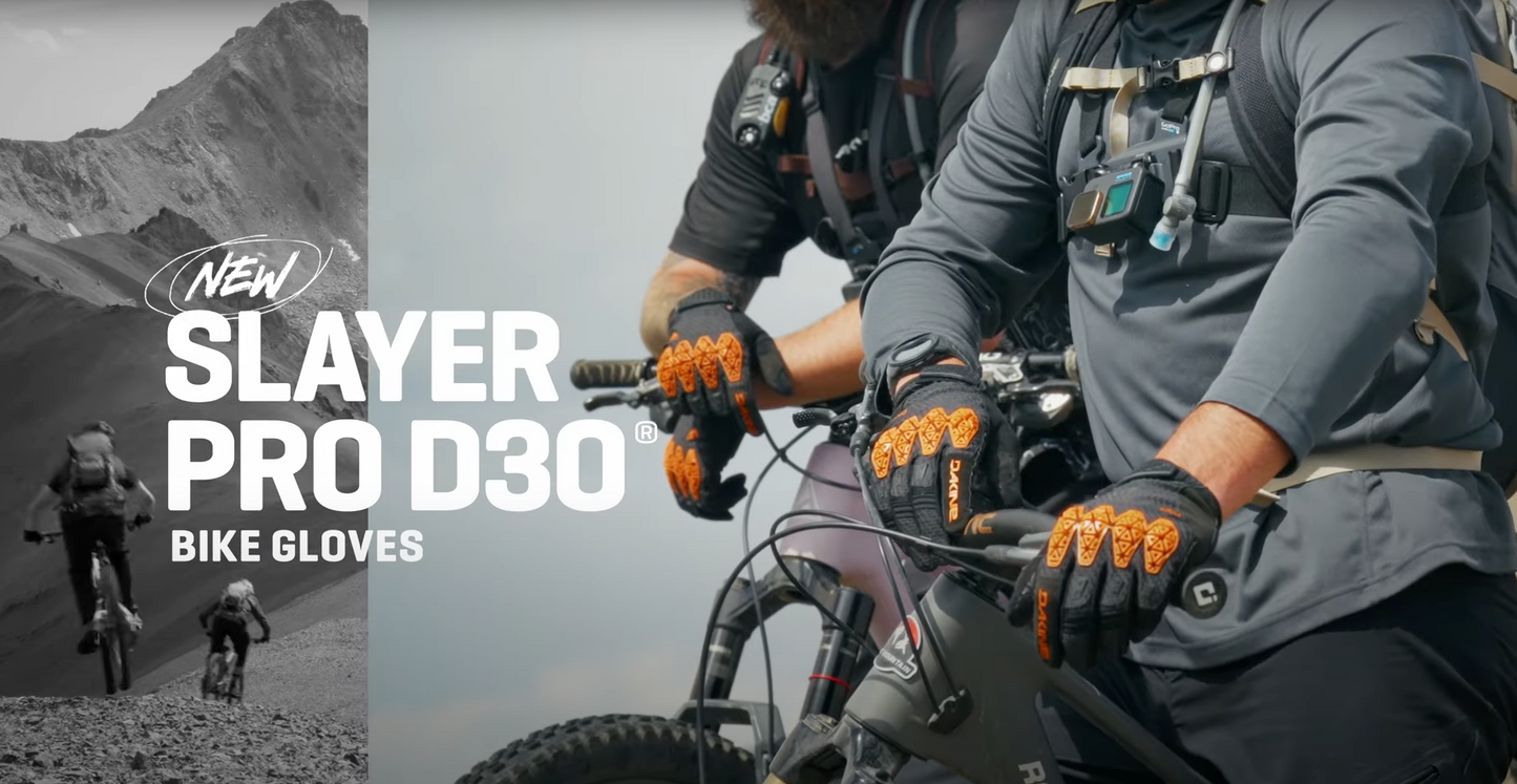 Slayer Pro D30® Gloves - Black/Orange
